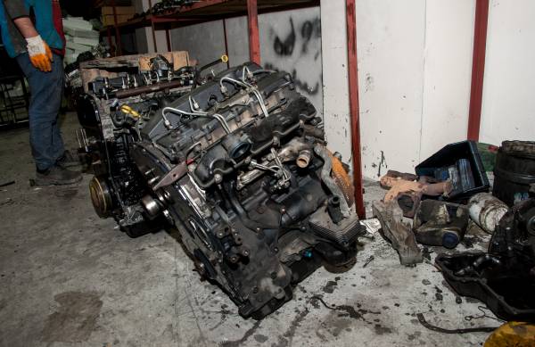 FORD CUSTOM 310 L TREND ÇIKMA PARÇA  V347 KOMPLE ORİJİNAL MOTORU